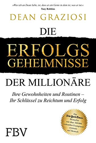 Beispielbild fr Die Erfolgsgeheimnisse der Millionre zum Verkauf von Blackwell's