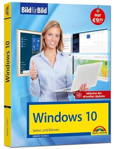 Beispielbild fr Windows 10 Bild fr Bild - inklusive aktuellster Updates - Anleitung in Bildern zum Verkauf von medimops
