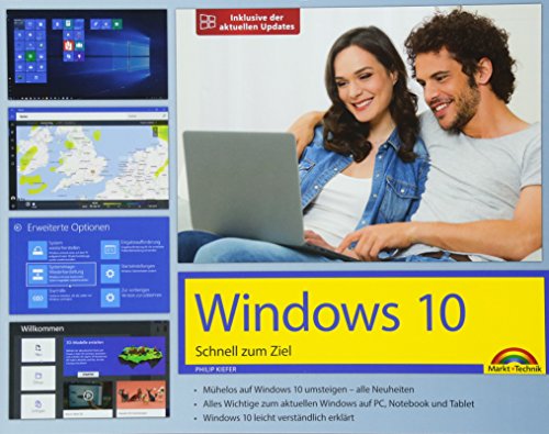 Stock image for Kiefer, P: Windows 10 - Schnell zum Ziel - inklusive der akt for sale by Ammareal