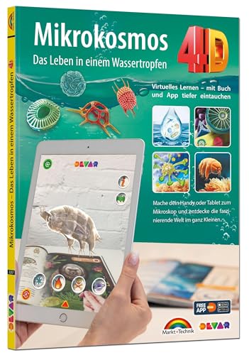 Stock image for Mikrokosmos 4D - Bakterien - Natur - Das Leben in einem Wassertropfen mit APP entdecke die Welt im ganz Kleinen for sale by medimops