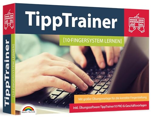 Stock image for 10 Finger Tippen - Maschinenschreiben - das Multimedia Paket inkl. Tipp Trainer Software fr den PC for sale by GreatBookPrices