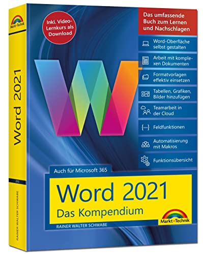 Beispielbild fr Schwabe, R: Word 2021 - Das umfassende Kompendium fr Einste zum Verkauf von Blackwell's