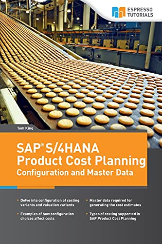 Beispielbild fr SAP S/4HANA Product Cost Planning Configuration and Master Data zum Verkauf von SecondSale