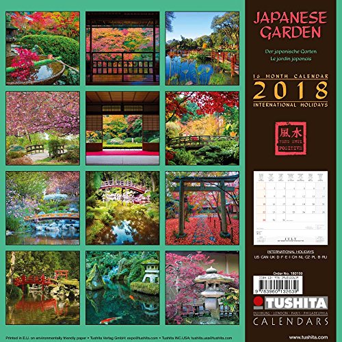 Beispielbild fr Japanese Garden 2018 (Mindful Editions) zum Verkauf von WYEMART LIMITED