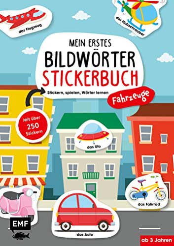 Imagen de archivo de Mein erstes Bildwrter-Stickerbuch - Fahrzeuge -Language: german a la venta por GreatBookPrices