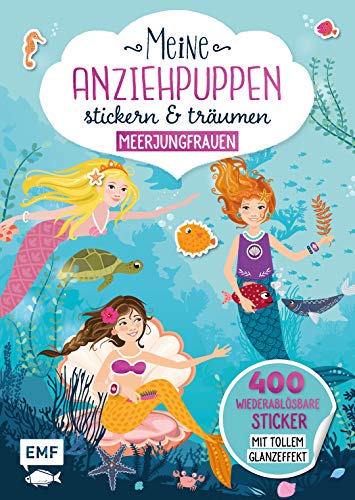 Beispielbild fr Meine Anziehpuppen - stickern & trumen: Meerjungfrauen -Language: german zum Verkauf von GreatBookPrices