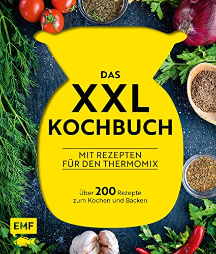 Beispielbild fr Das XXL-Kochbuch mit Rezepten fr den Thermomix - ber 200 Rezepte zum Kochen und Backen zum Verkauf von Blackwell's
