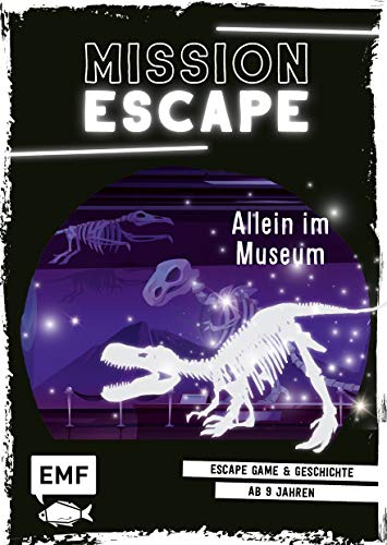 9783960937944: Mission Escape – Allein im Museum Escape Game und Geschichte ab 9 Jahren fr 1 oder mehrere Spieler Ill. v. Ducom, Marie bers. v. Goldt, Nina Deutsch