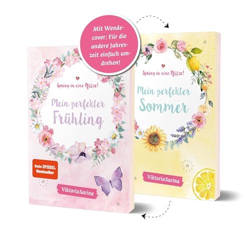 Beispielbild fr Spring in eine Pfütze! Mein perfekter Frühling/ Mein perfekter Sommer. Wendebuch: von Viktoria Sarina zum Verkauf von WorldofBooks