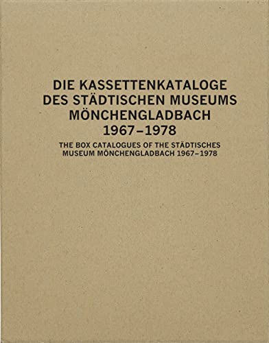 Stock image for The Box Catalogues of the St?dtisches Museum M?nchengladbach: 1967?1978 for sale by Front Cover Books