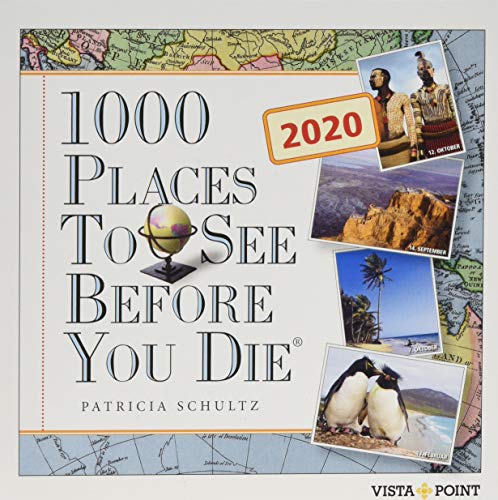 Stock image for 1000 Places To See Before You Die - Tageskalender 2020 for sale by medimops