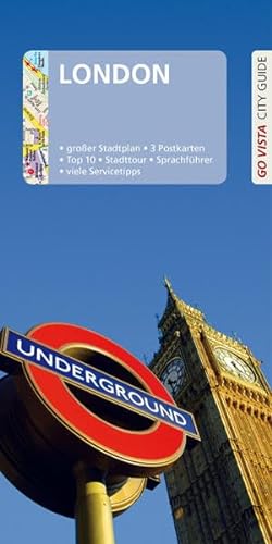 Stock image for GO VISTA: Reisefhrer London: Mit Faltkarte und 3 Postkarten (Go Vista - City Guide) for sale by medimops