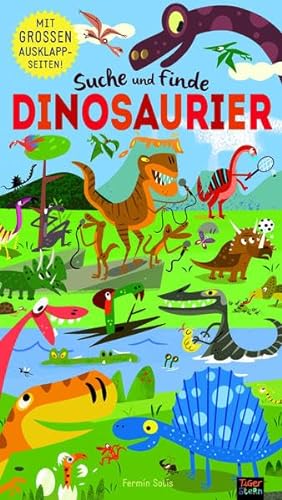 9783961851133: Suche und finde Dinosaurier: Ein Ausklappbuch