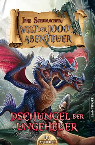 Stock image for Die Welt der 1000 Abenteuer - Der Dschungel der Ungeheuer: Ein Fantasy-Spielbuch for sale by GreatBookPrices