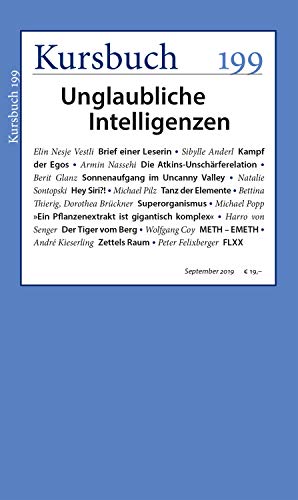 Imagen de archivo de Kursbuch 199: Unglaubliche Intelligenzen a la venta por medimops