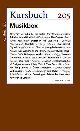 Beispielbild fr Kursbuch 205: Musikbox zum Verkauf von medimops