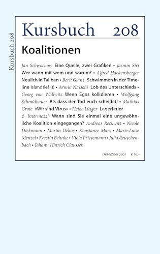 Imagen de archivo de Kursbuch 208: Koalitionen a la venta por Revaluation Books