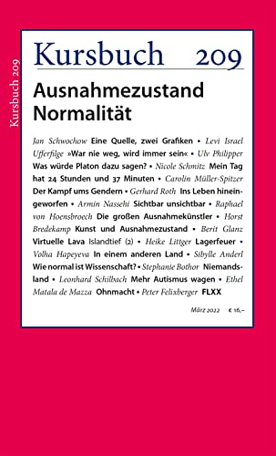 Beispielbild fr Kursbuch 209: Ausnahmezustand Normalitt zum Verkauf von medimops