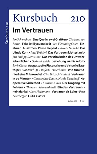 Beispielbild fr Kursbuch 210: Im Vertrauen zum Verkauf von medimops