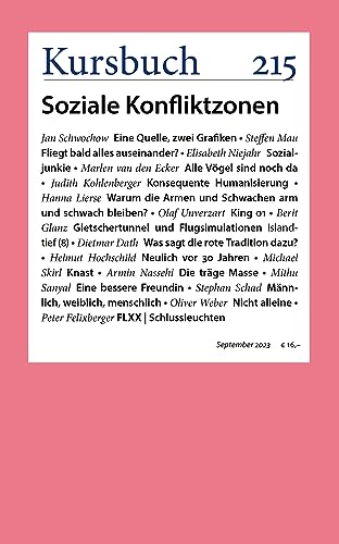 Imagen de archivo de Kursbuch 215: Soziale Konfliktzonen a la venta por Jasmin Berger