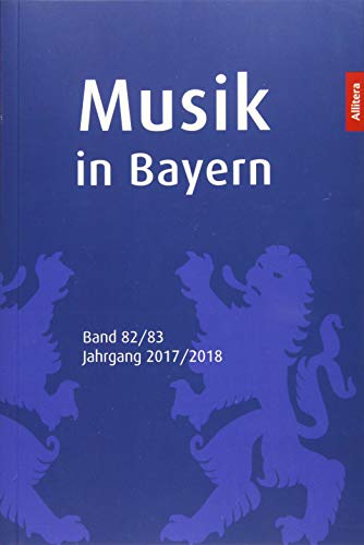 Musik in Bayern - Gesellschaft für Bayerische Musikgeschichte e., V.