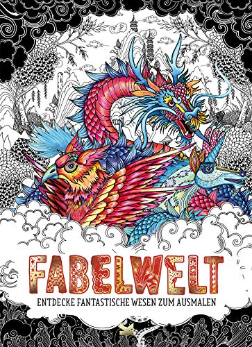 Stock image for Fabelwelt: Entdecke fantastische Wesen zum Ausmalen for sale by Revaluation Books