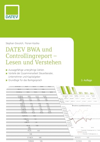 Beispielbild fr DATEV BWA und Controllingreport - Lesen und Verstehen zum Verkauf von Blackwell's