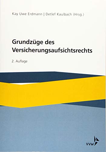 Imagen de archivo de Grundzge des Versicherungsaufsichtsrechts a la venta por Revaluation Books