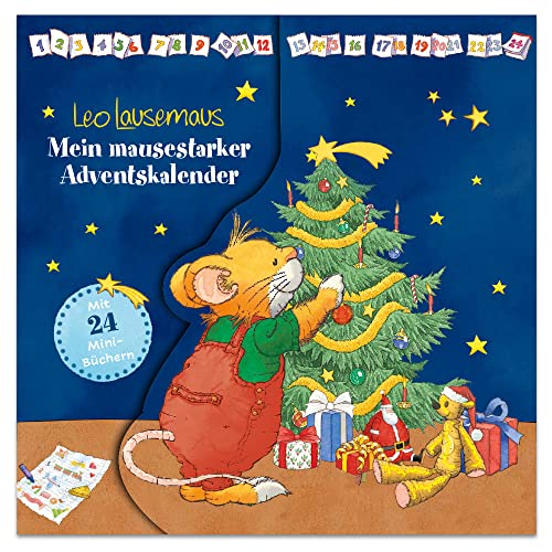 9783963471650: Leo Lausemaus - Mein mausestarker Adventskalender: Adventskalender mit 24 Minibchern fr Kinder ab 3 Jahre