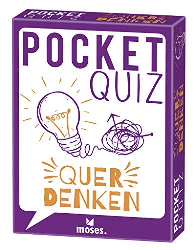 Stock image for Pocket Quiz Querdenken | 50 Knobeleien fr Um-die-Ecke-Denker (Pocket Quiz / Ab 12 Jahre /Erwachsene) for sale by medimops