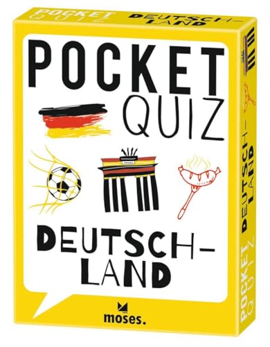 moses. Pocket Quiz Deutschland l 150 Rätsel - Fragen über Deutschland l Für Kinder ab 12 Jahren und Erwachsene (Pocket Quiz: Ab 12 Jahre /Erwachsene) - Darren Grundorf, Tom Zimmermann