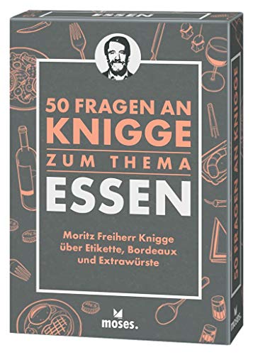 Stock image for 50 Fragen an Knigge zum Thema Essen -Language: german for sale by GreatBookPrices