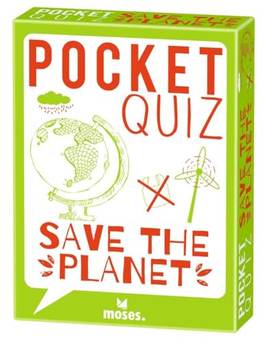 Beispielbild fr moses. Pocket Quiz Save the planet l 150 Rtsel - Fragen ber den Schutz unserer Erde l Fr Kinder ab 12 Jahren und Erwachsene (Pocket Quiz: Ab 12 Jahre /Erwachsene) zum Verkauf von medimops