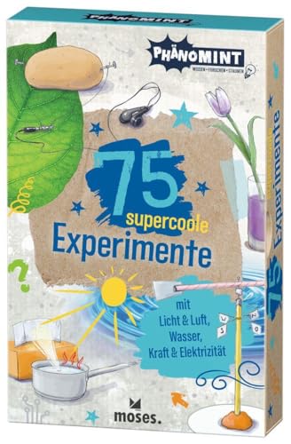 Stock image for PhnoMINT 75 supercoole Experimente mit Licht & Luft, Wasser, Kraft & Elektrizitt -Language: german for sale by GreatBookPrices