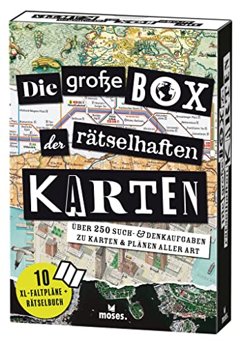 9783964552013: Die groe Box der rtselhaften Karten