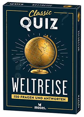 Imagen de archivo de Moses. Classic Quiz Weltreise, 150 Fragen zu Wundern und Kulturen der Welt, Reiseliebhaber, Fr Erwachsene a la venta por medimops