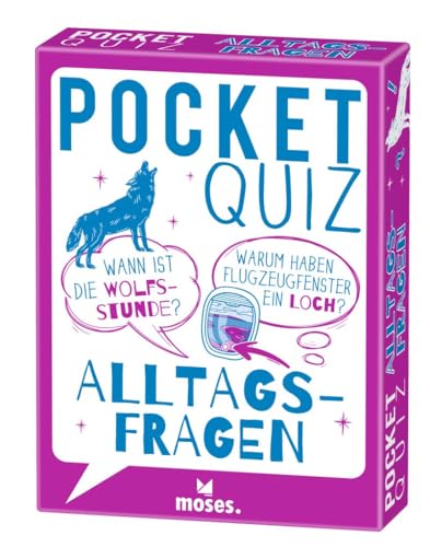 Stock image for Pocket Quiz Alltagsfragen (Pocket Quiz: Ab 12 Jahre /Erwachsene) for sale by medimops