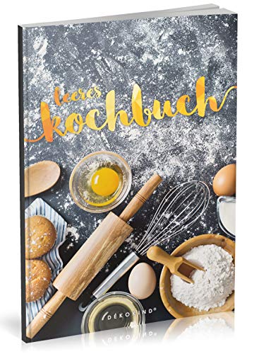 Stock image for Dkokind Leeres Kochbuch: Fr ber 80 Lieblingsrezepte || Ca. A5 Softcover || Rezeptbuch zum Selbstgestalten / Selberschreiben mit Inhaltsverzeichnis || Motiv: Backrezepte for sale by medimops