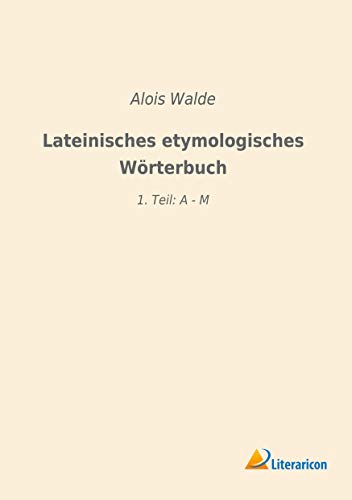 Beispielbild fr Lateinisches etymologisches Wrterbuch zum Verkauf von Blackwell's