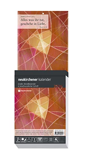 Imagen de archivo de Neukirchener Kalender 2024 - Groer Abreikalender in lesefreundlicher Schrift a la venta por medimops