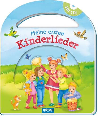 Beispielbild fr Trtsch Pappenbuch mit Henkel und CD Meine ersten Kinderlieder: Beschftigungsbuch Kinderbuch Liederbuch (Beschftigungsbcher: Beschftigung) zum Verkauf von medimops