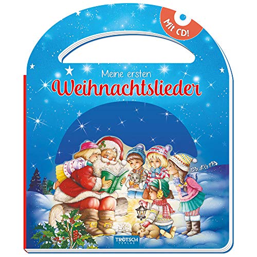 Beispielbild fr Trtsch Pappenbuch mit Henkel und CD Meine ersten Weihnachtslieder: Beschftigungsbuch Kinderbuch Liederbuch zum Verkauf von medimops