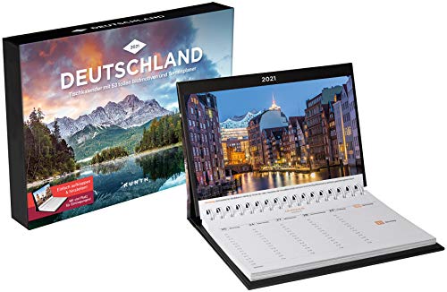Stock image for Deutschland Tischkalender 2021: Wochenkalender mit Terminplaner (KUNTH Tischkalender mit Wochenplaner) for sale by medimops