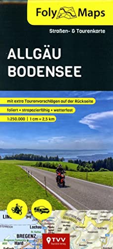 Stock image for FolyMaps Karte Allgu Bodensee 1:250 000 for sale by Blackwell's