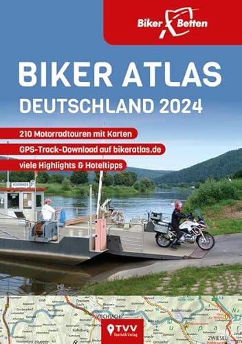 Stock image for Biker Atlas DEUTSCHLAND 2024: 210 Motorradtouren for sale by Revaluation Books