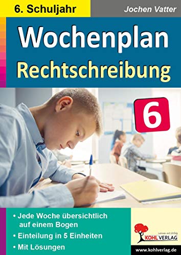 Beispielbild fr Wochenplan Rechtschreibung / Klasse 6 zum Verkauf von Blackwell's