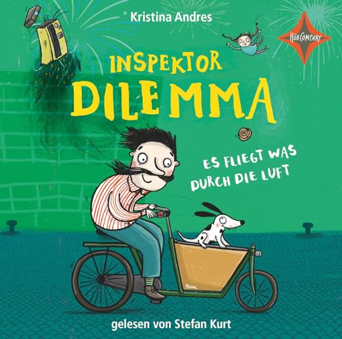 Stock image for Inspektor Dilemma: Es fliegt was durch die Luft. Sprecher: Stefan Kurt. 2 CD. Laufzeit 2 Std. 35 Min. for sale by medimops
