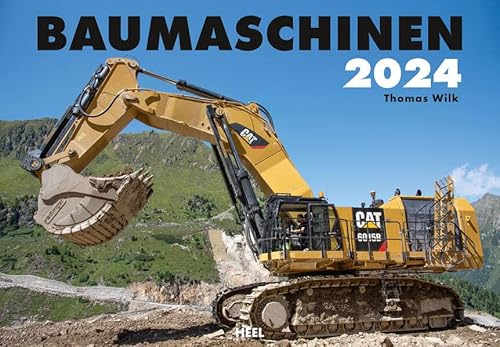 Stock image for Baumaschinen Kalender 2024: Technik-Kolosse im Einsatz for sale by medimops