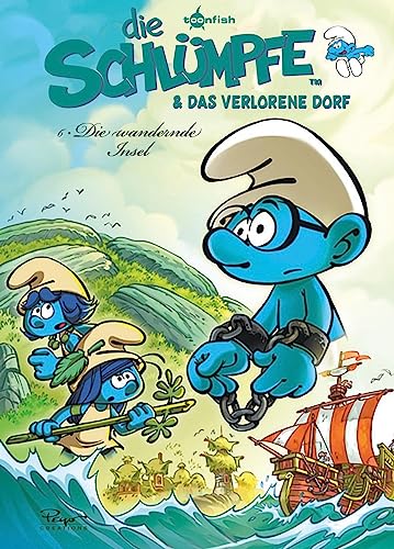 Stock image for Die Schlmpfe und das verlorene Dorf. Band 6: Die wandernde Insel for sale by Revaluation Books