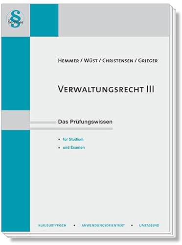 Stock image for Verwaltungsrecht III for sale by Revaluation Books